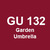132 - Garden Umbrella