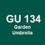 134 - Garden Umbrella
